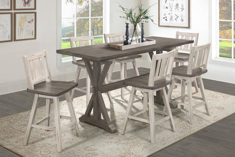 Amsonia Gray Counter Height Table from Homelegance - Luna Furniture