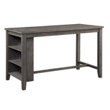 Timbre Gray 5-Piece Counter Height Set from Homelegance - Luna Furniture