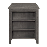 Timbre Gray 5-Piece Counter Height Set from Homelegance - Luna Furniture