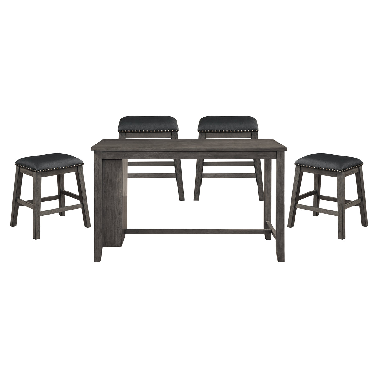 Timbre Gray Counter Height Set from Homelegance - Luna Furniture