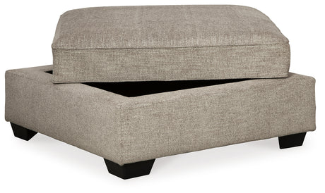 Bovarian Stone 3-Piece Sectional with Ottoman from Ashley Furniture - Luna Furniture