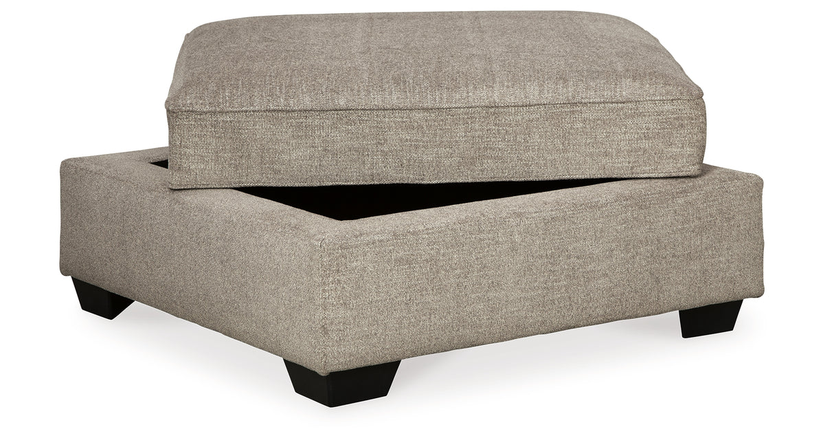 Bovarian Stone 4-Piece Sectional with Ottoman from Ashley Furniture - Luna Furniture