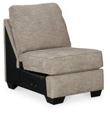 Bovarian Stone 3-Piece Sectional with Ottoman from Ashley Furniture - Luna Furniture