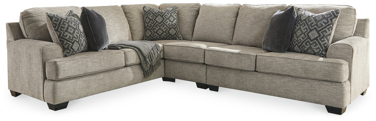 Bovarian Stone 3-Piece LAF Sectional from Ashley Furniture - Luna Furniture