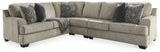 Bovarian Stone 3-Piece LAF Sectional from Ashley Furniture - Luna Furniture