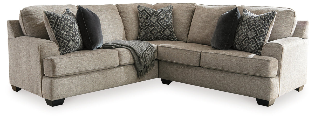 Bovarian Stone 2-Piece LAF Sectional from Ashley - Luna Furniture