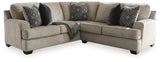 Bovarian Stone 2-Piece LAF Sectional from Ashley - Luna Furniture
