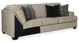 Bovarian Stone 2-Piece Sectional with Ottoman from Ashley Furniture - Luna Furniture