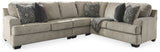Bovarian Stone 3-Piece RAF Sectional from Ashley Furniture - Luna Furniture