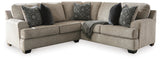 Bovarian Stone 2-Piece RAF Sectional from Ashley Furniture - Luna Furniture