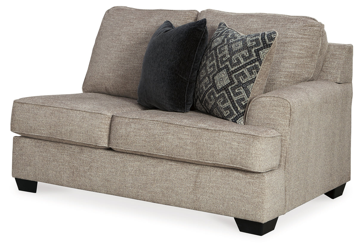 Bovarian Stone 3-Piece Sectional with Ottoman from Ashley Furniture - Luna Furniture