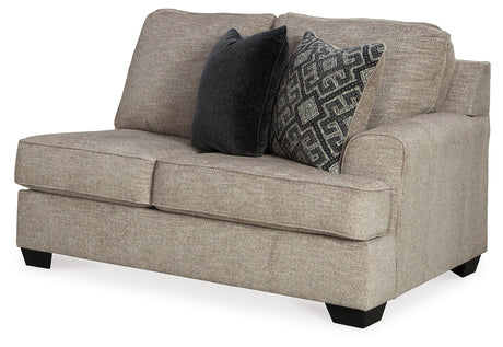 Bovarian Stone 3-Piece Sectional with Ottoman from Ashley Furniture - Luna Furniture