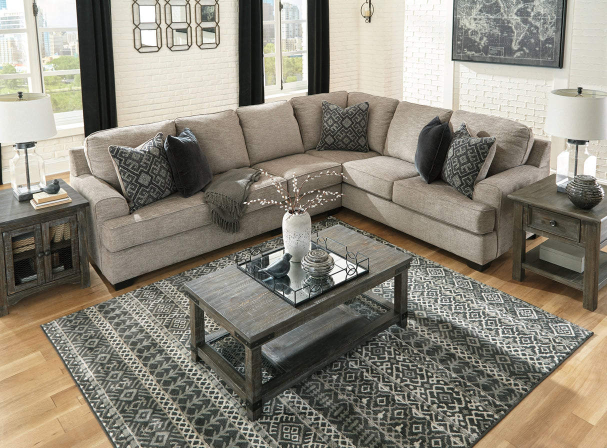 Bovarian Stone 3-Piece RAF Sectional from Ashley Furniture - Luna Furniture