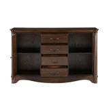 Rexford Cherry China Cabinet (Buffet & Hutch)