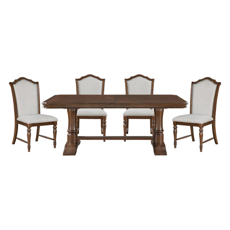 Rexford Cherry Dining Set from Homelegance - Luna Furniture