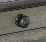 Granby Antique Gray 5-Piece Counter Height Set from Homelegance - Luna Furniture