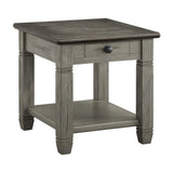 Granby Antique White 64" TV Stand from Homelegance - Luna Furniture