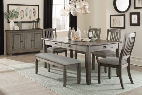 Granby Antique Gray End Table from Homelegance - Luna Furniture