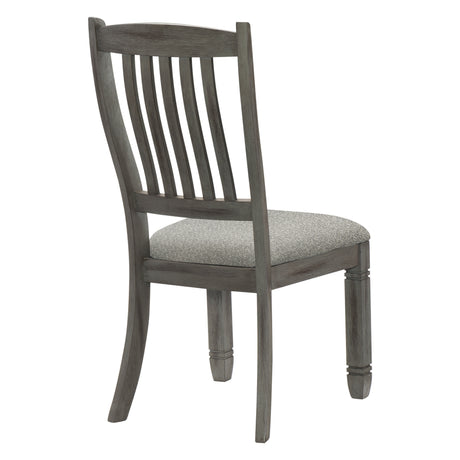 Granby Antique Gray Dining Table from Homelegance - Luna Furniture
