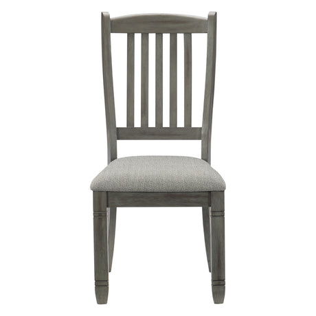 Granby Antique Gray Dining Table from Homelegance - Luna Furniture