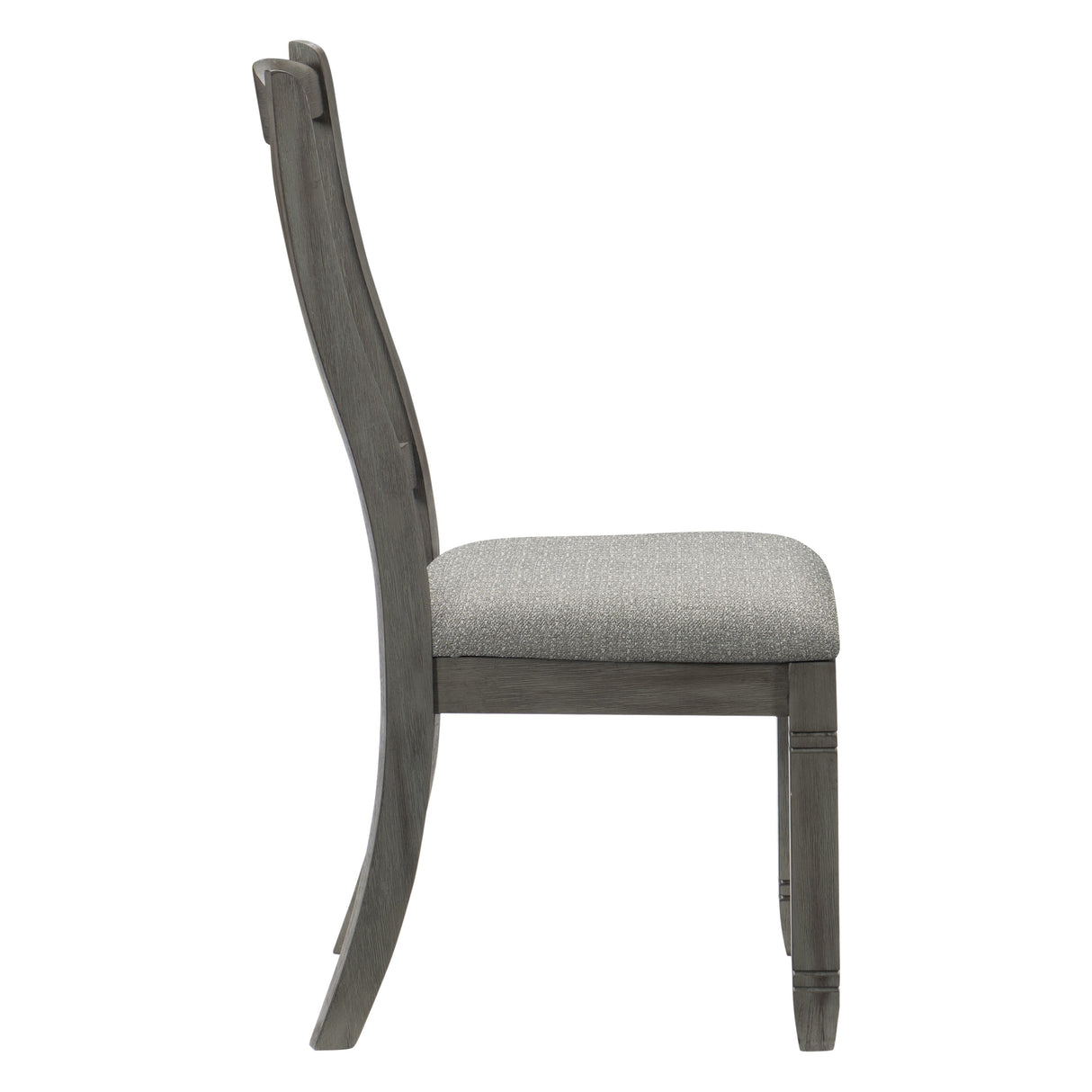Granby Antique Gray Side Chair, Set of 2 from Homelegance - Luna Furniture