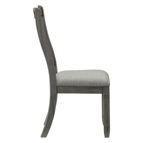 Granby Antique Gray Dining Table from Homelegance - Luna Furniture