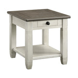 Granby Antique White Dining Bench from Homelegance - Luna Furniture