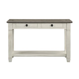 Granby Antique White End Table from Homelegance - Luna Furniture