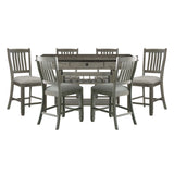5627GY-36*7 7pc Set (TB+6S) from Homelegance - Luna Furniture