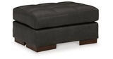 Luigi Thunder Ottoman from Ashley Furniture - Luna Furniture
