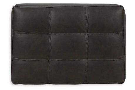 Luigi Thunder Oversized Chair and Ottoman from Ashley - Luna Furniture