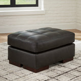 Luigi Thunder Leather Living Room Set from Ashley - Luna Furniture