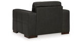 Luigi Thunder Oversized Chair and Ottoman from Ashley Furniture - Luna Furniture