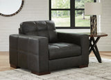 Luigi Thunder Oversized Chair and Ottoman from Ashley Furniture - Luna Furniture