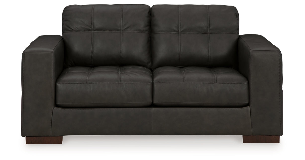 Luigi Thunder Loveseat from Ashley Furniture - Luna Furniture