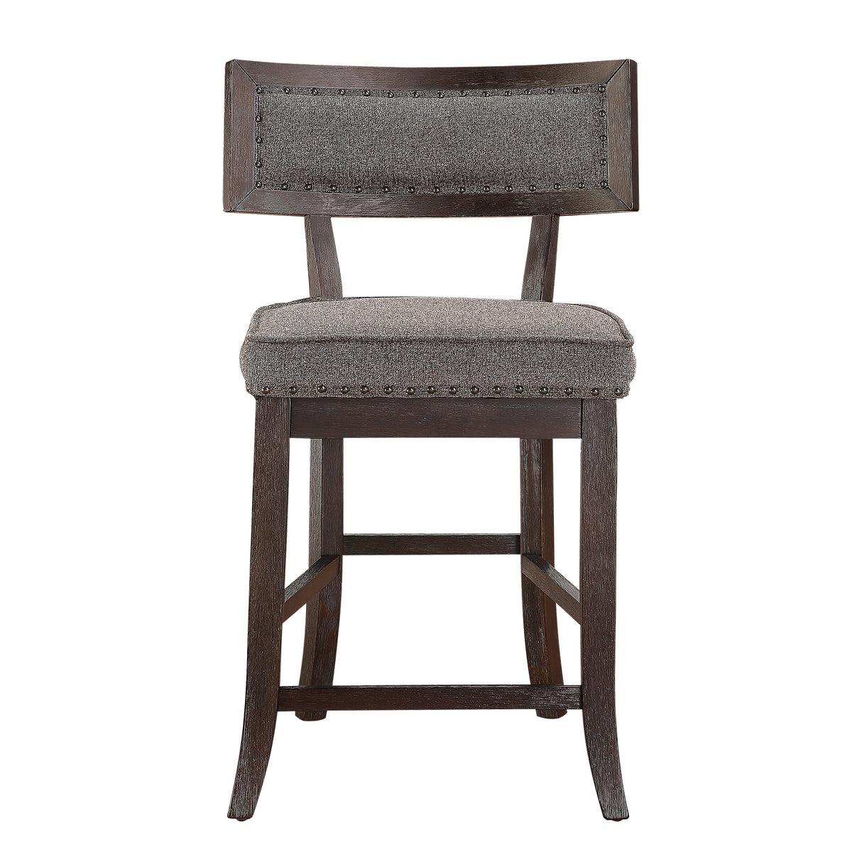 Westby Black/Brown Round Swivel Stool, Black, Set of 2