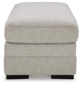 Eastonbridge Chair and Ottoman in Shadow from Ashley Furniture - Luna Furniture