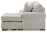 Eastonbridge Sofa Chaise, Chair, and Ottoman in Shadow from Ashley Furniture - Luna Furniture