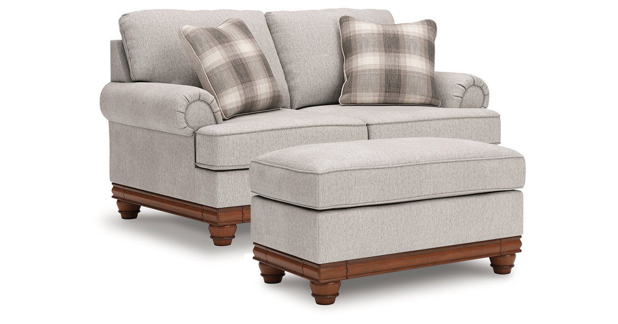 Clearbrooke Loveseat and Ottoman from Ashley Furniture - Luna Furniture