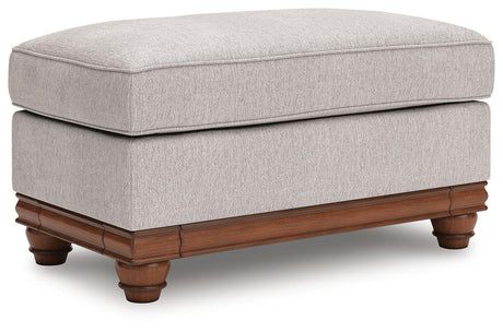 Clearbrooke Sandstone Oversized Chair and Ottoman from Ashley Furniture - Luna Furniture