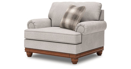 Clearbrooke Sandstone Oversized Chair and Ottoman from Ashley Furniture - Luna Furniture