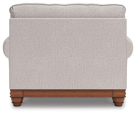 Clearbrooke Sandstone Oversized Chair and Ottoman from Ashley Furniture - Luna Furniture