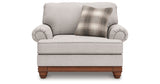 Clearbrooke Sandstone Oversized Chair and Ottoman from Ashley Furniture - Luna Furniture