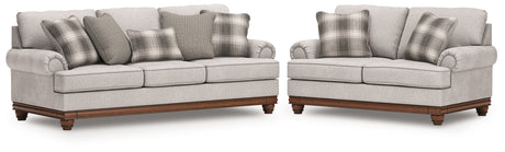 Clearbrooke Gray Sofa and Loveseat from Ashley - Luna Furniture