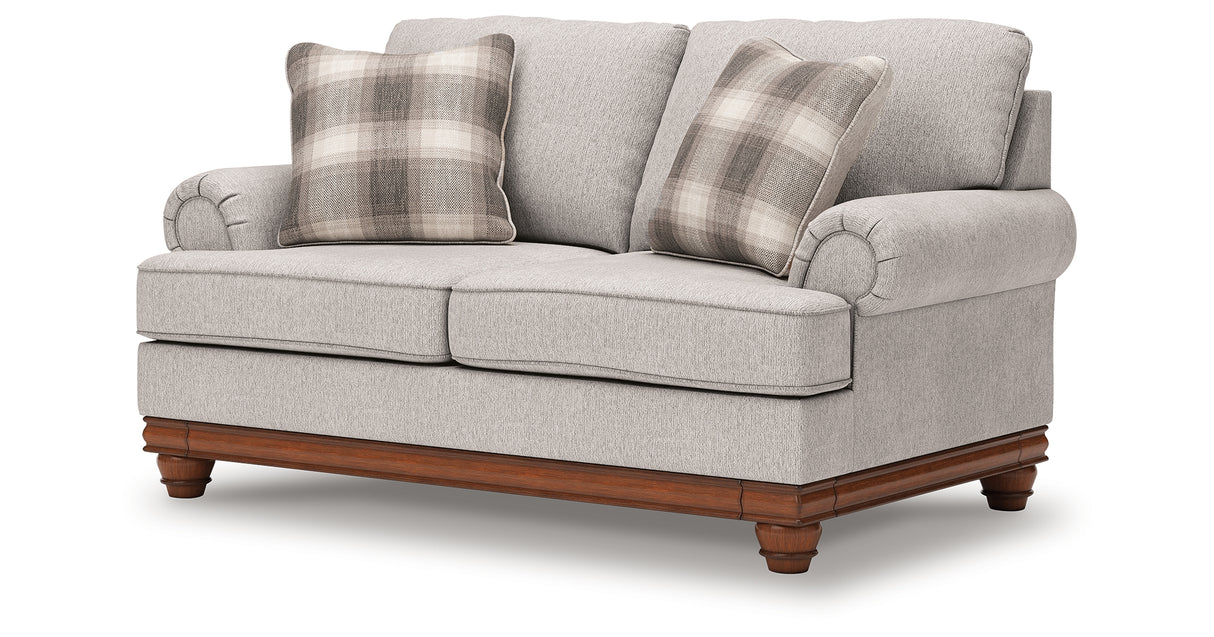 Clearbrooke Sandstone Loveseat from Ashley Furniture - Luna Furniture