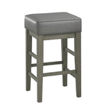 Pittsville Black/Espresso Pub Height Stool, Set of 2 from Homelegance - Luna Furniture