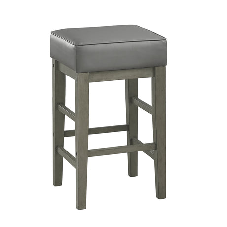 Pittsville Black/Espresso Pub Height Stool, Set of 2 from Homelegance - Luna Furniture