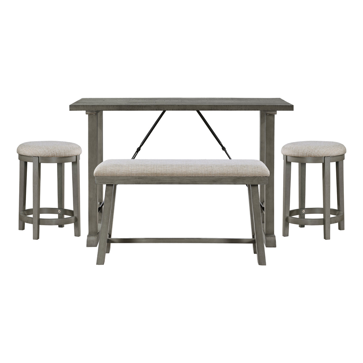 5685-32*4 4pc Set (TB+2S+BH) from Homelegance - Luna Furniture