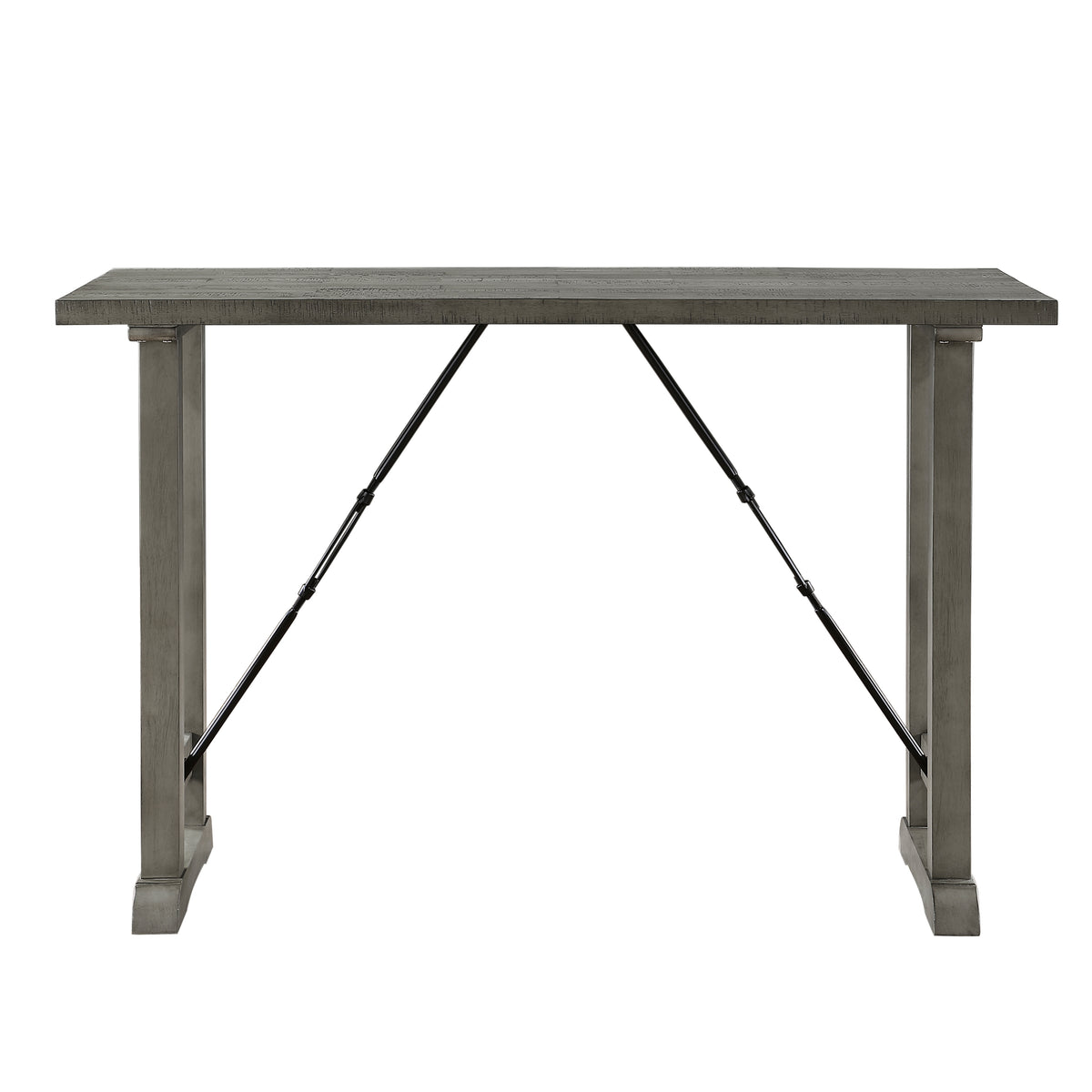 Auburndale Light Gray Counter Height Bench