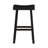 Caspian Black/Brown 4-Piece Counter Height Set